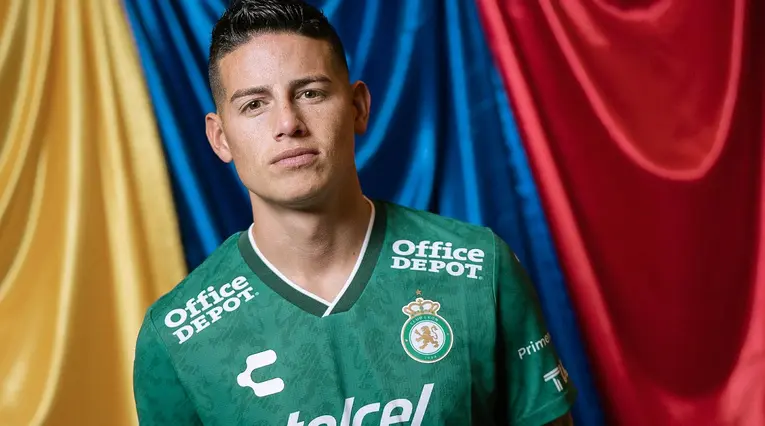 James Rodríguez, futbolista colombiano