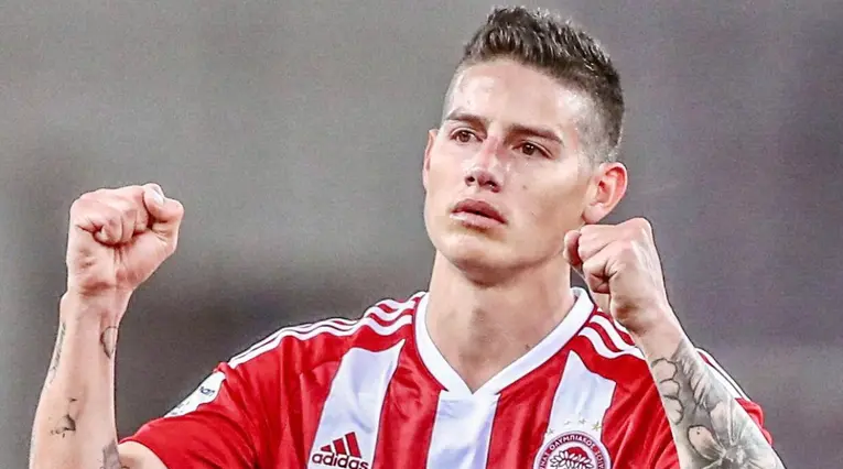 James Rodríguez en Olympiacos
