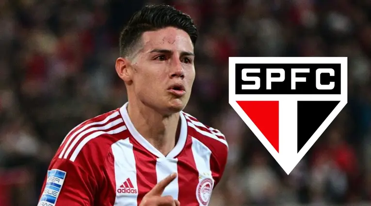 James Rodríguez con Sao Paulo