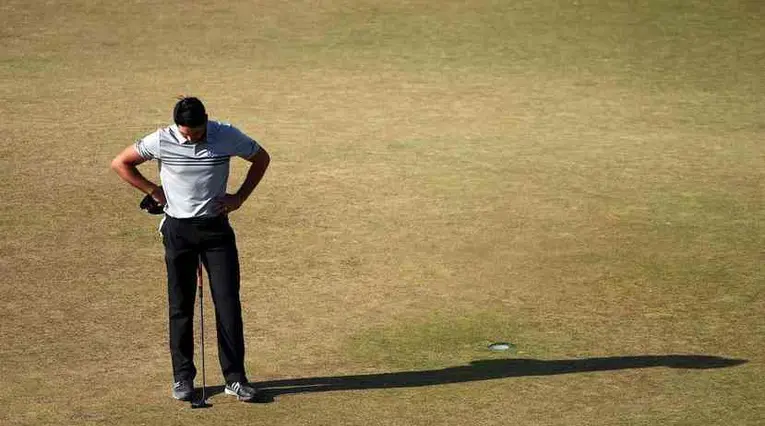 Jason Day, considerado uno de los jugadores más lentos del PGA Tour.