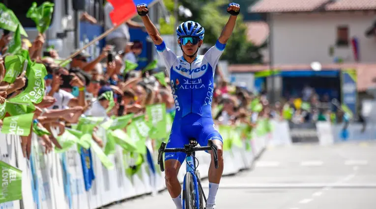Jesús David Peña en el Tour de Eslovenia 2023
