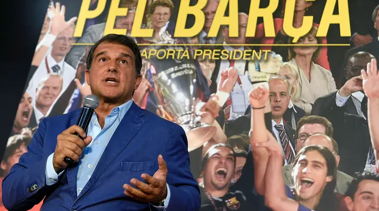 Joan Laporta, expresidente de Barcelona