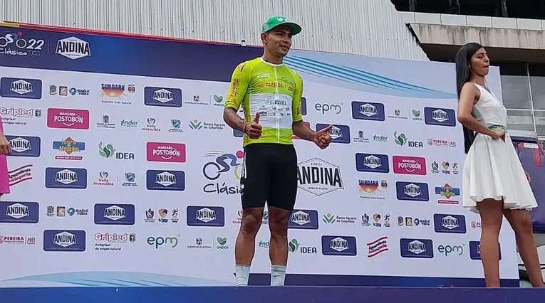 Johan Colón, ganador Clásico RCN Etapa 1