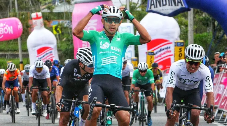 Johan Colón, ganador primera etapa Clásico RCN 2022