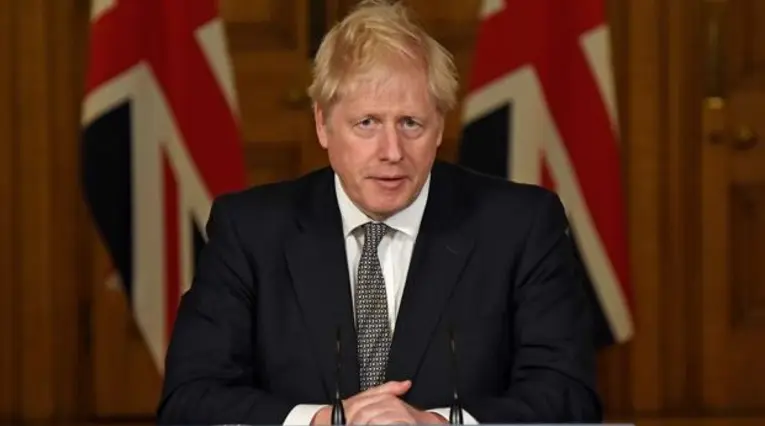 Boris Johnson, primer ministro del Reino Unido