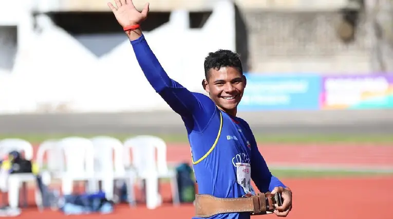 Juan David Guevara, atleta colombiano