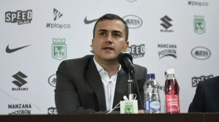 Juan David Pérez, presidente de Atlético Nacional