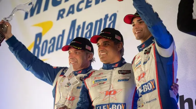 Juan Pablo Montoya y Sebastián Montoya