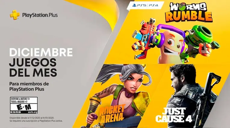 juegos PS+ diciembre 