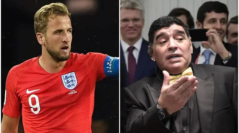 Harry Kane Diego Maradona 