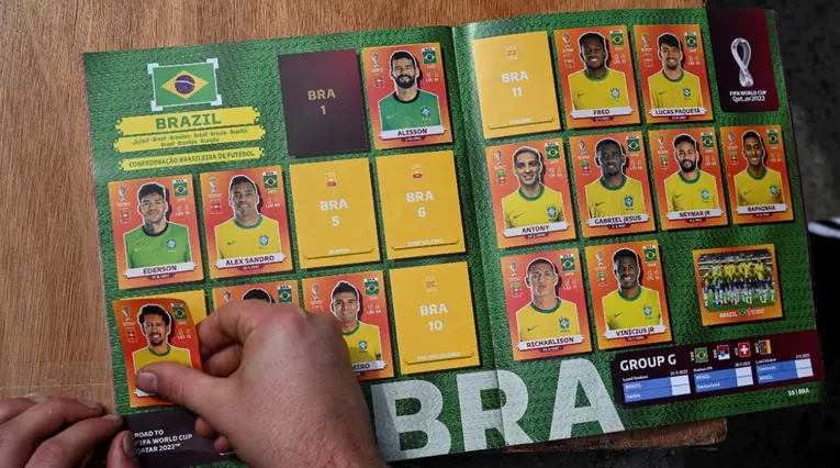 Álbum Panini 2022, mundial Qatar