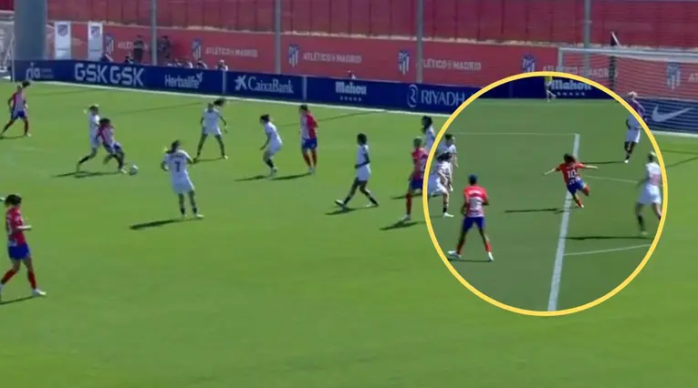 Video: doblete de golazos de Leicy Santos con el Atlético de Madrid