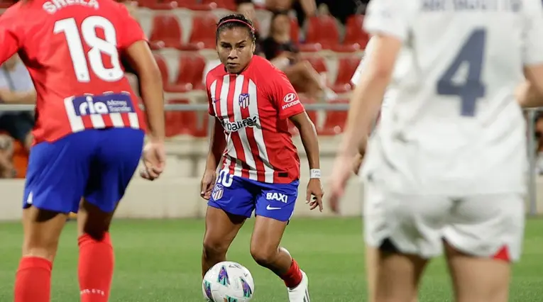 Leicy Santos en Atlético de Madrid