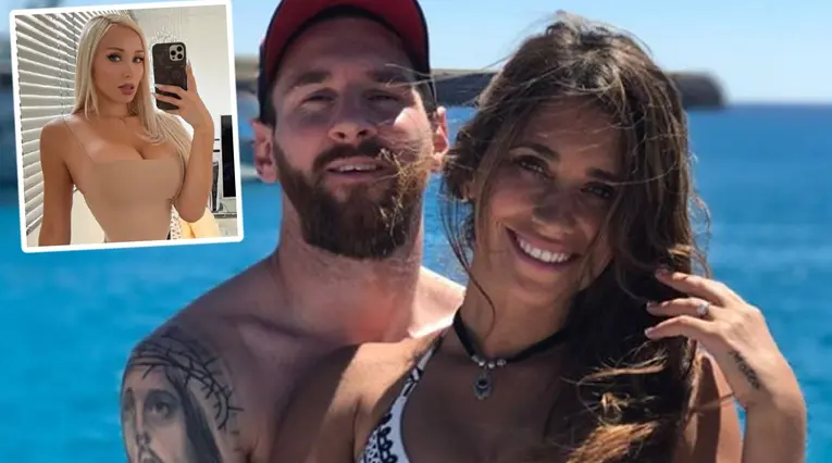 Lionel Messi Antonella Rocuzzo modelo chilena