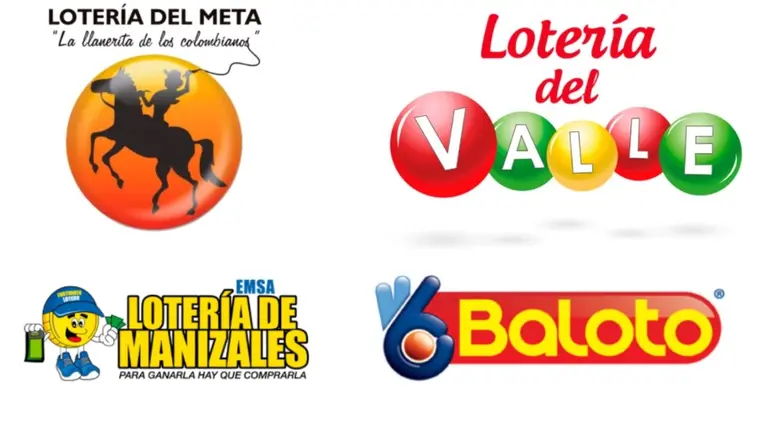 Resultados de las loterías de Meta, Valle y Manizales