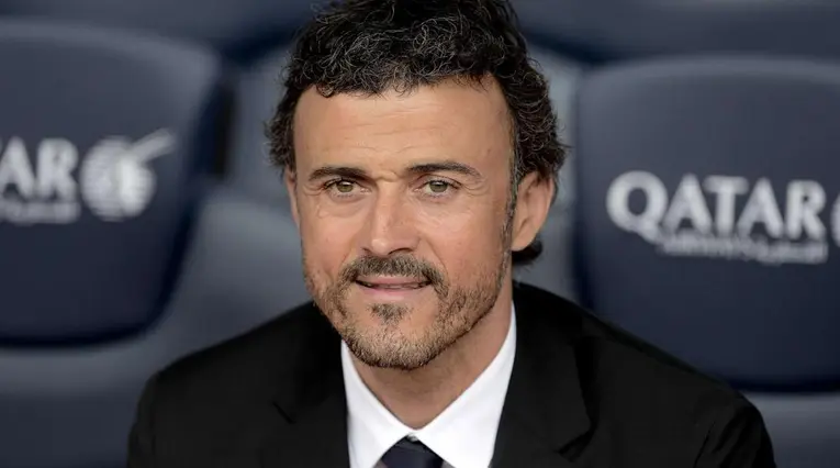 Luis Enrique, entrenador de la selección española