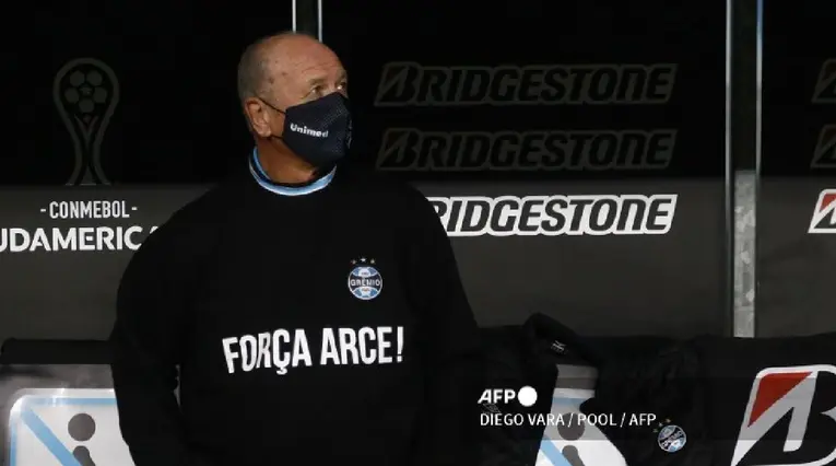 Luis Felipe Scolari, técnico brasileño