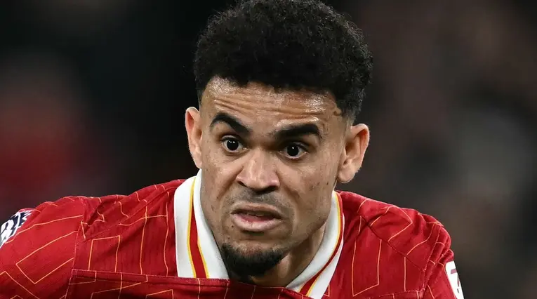 Luis Díaz con Liverpool