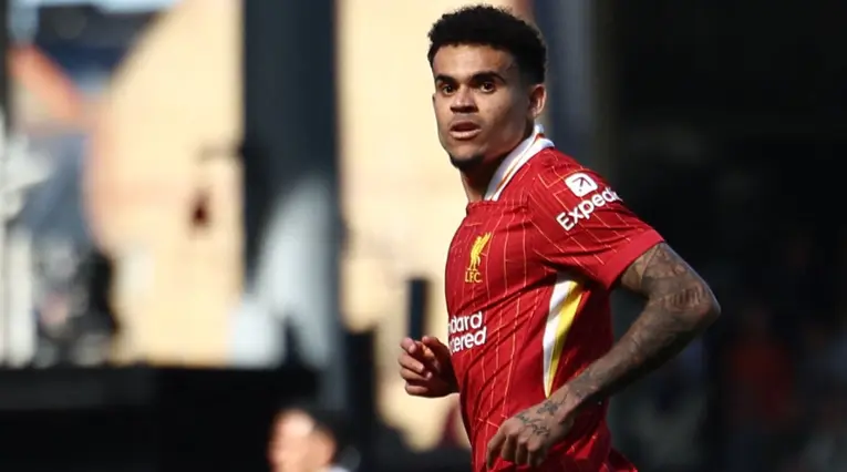 Luis Díaz con Liverpool