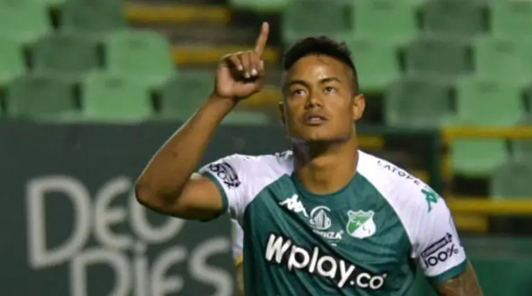 Luis 'Chino' Sandoval con el Deportivo Cali