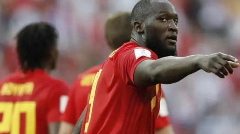 Jugador belga Romelu Lukaku