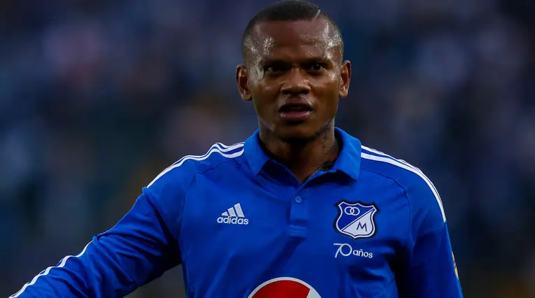 Andrés 'manga' Escobar, en su paso por Millonarios.