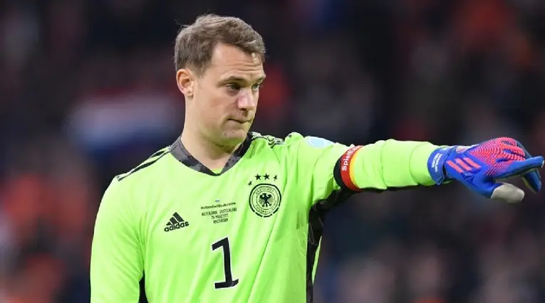 Manuel Neuer, en el último partido de la selección alemana.