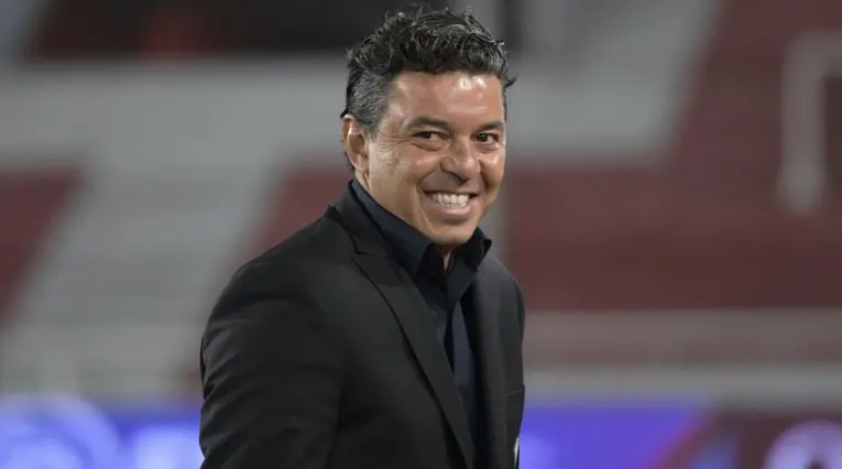 Marcelo Gallardo, técnico argentino
