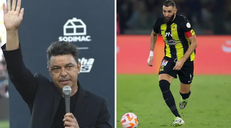 Marcelo Gallardo - Karim Benzema