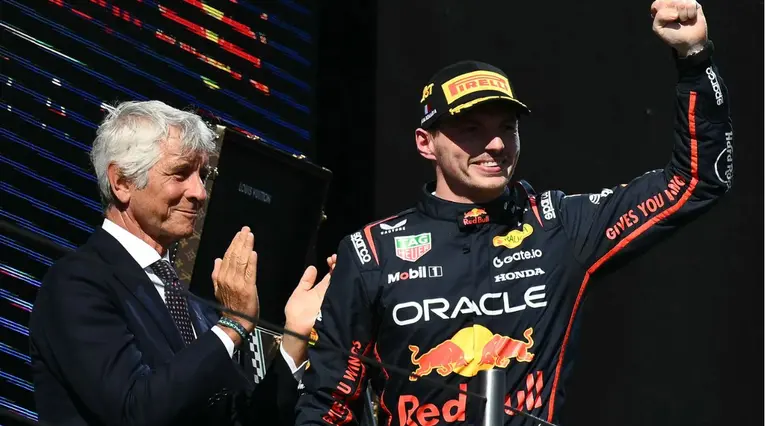 Max Verstappen se coronó ganador del Gran Premio Emilia Romaña