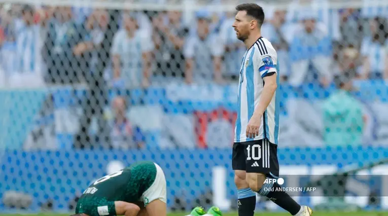 Messi vs Arabia Saudita