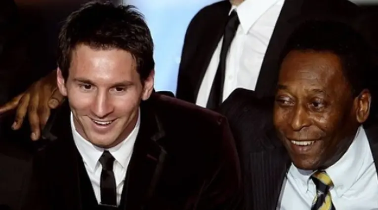 Messi y Pelé