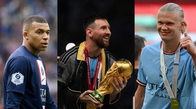 Mbappé, Messi y Haaland