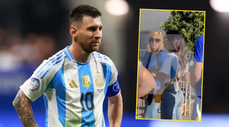 Impiden el ingreso al estadio de Antonella Roccuzzo, esposa de Messi