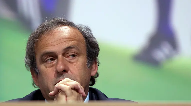 Michel Platini, expresidente de la UEFA