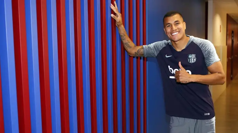 Jeison Murillo, nuevo jugador del Barcelona