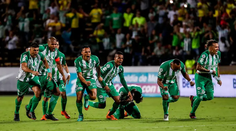 Jugadores de Atlético Nacional
