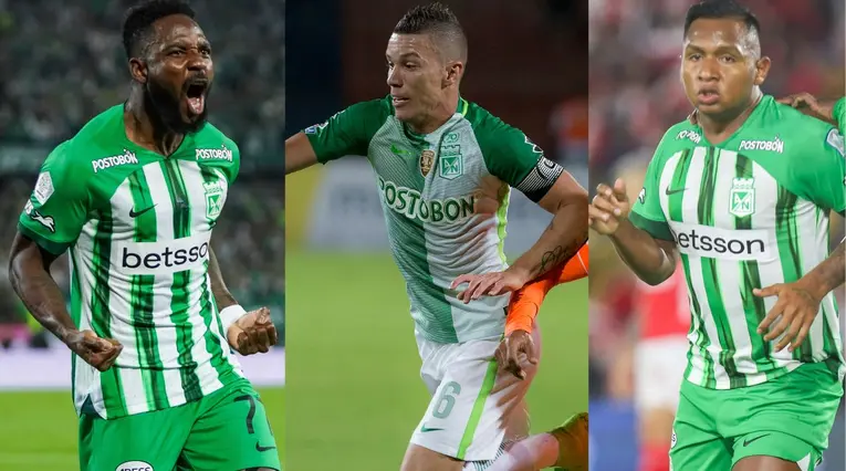 Nacional definió el futuro de Mateus Uribe, Álvaro Angulo y Morelos