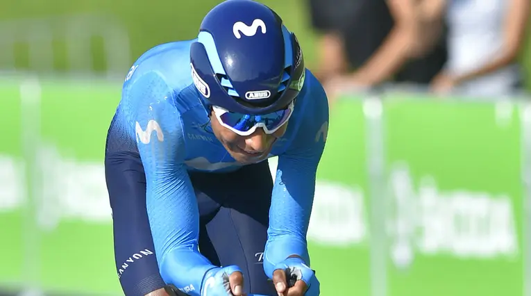 Nairo Quintana, ciclista del Movistar 