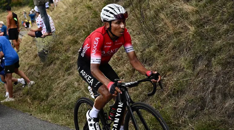 Nairo Quintana en el Arkea durante el Tour de Francia