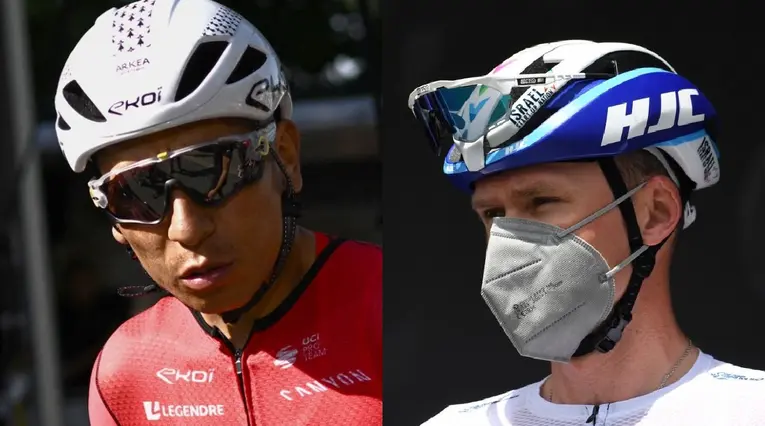 Nairo Quintana y Chris Froome