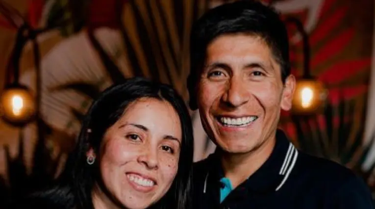 Nairo Quintana y Yeimy Paola Herrera