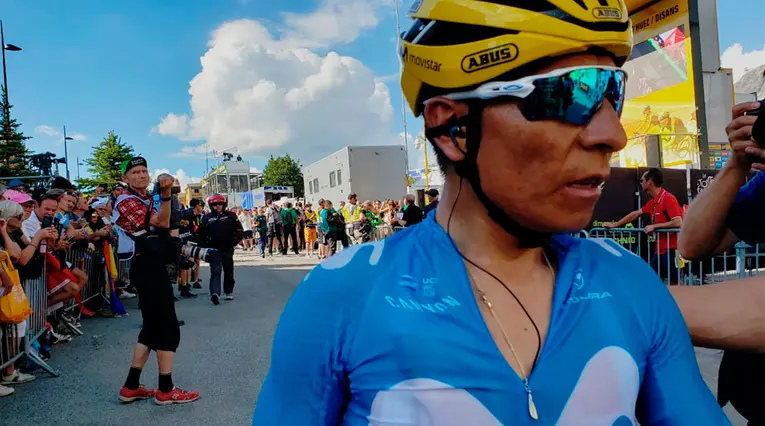 Nairo Quintana y Alberto Contador