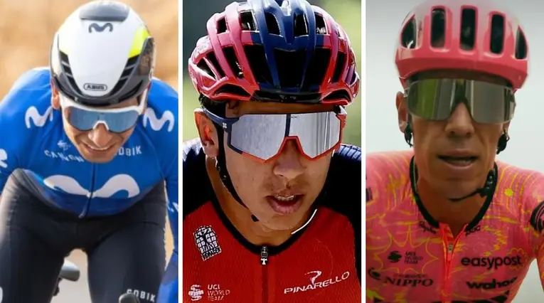 Nairo, Egan y Rigo