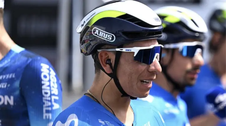 Nairo Quintana con el Movistar Team