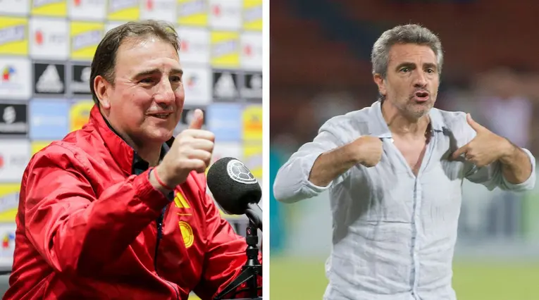 Néstor Lorenzo y Juan Manuel Lillo