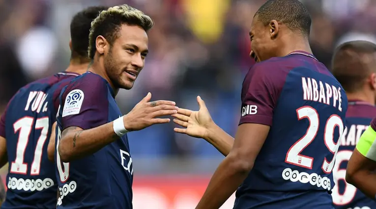 Neymar Mbappé PSG