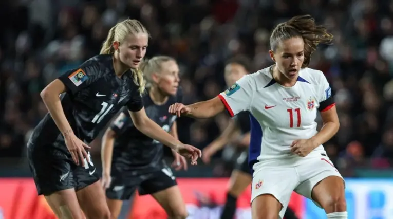 Nueva Zelanda vs Noruega Mundial Femenino