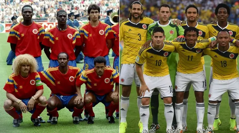 Colombia, Brasil 2014, Italia 90