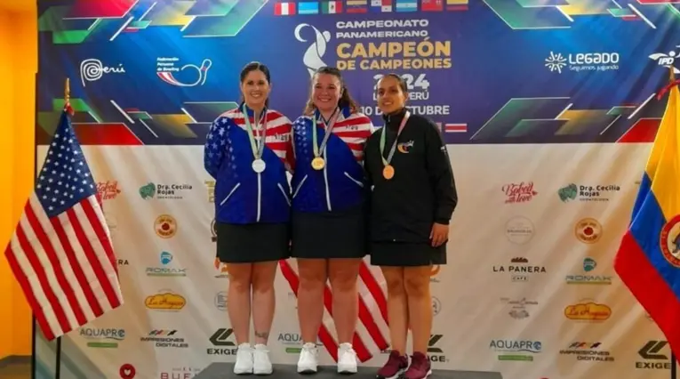 Juliana Franco ganó medalla de bronce en Bolos